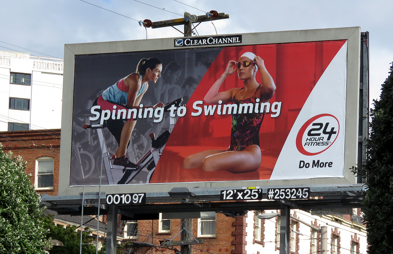Quảng cáo tập GYM
