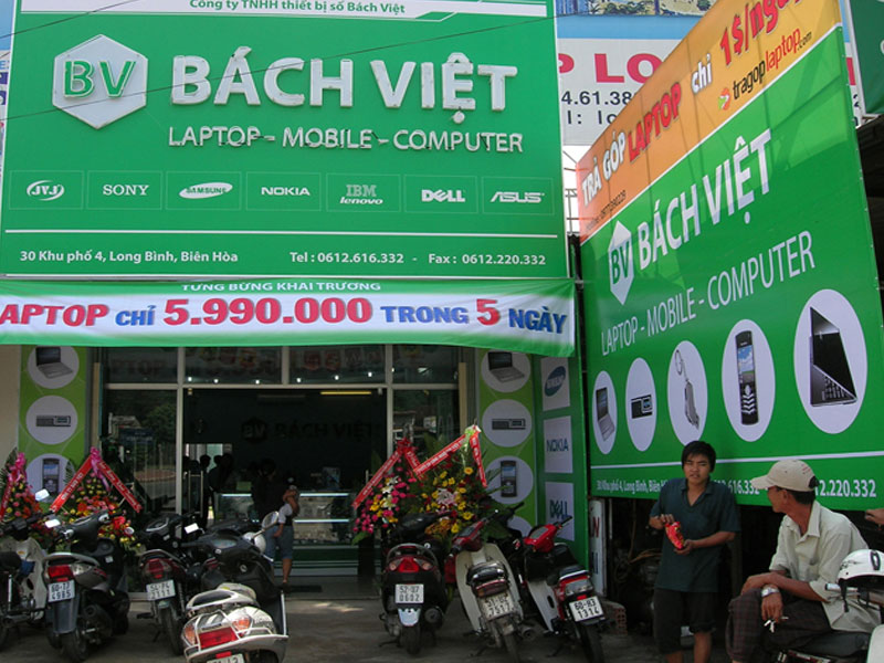 Thi công biển quảng cáo cho các cửa hàng, doanh nghiệp
