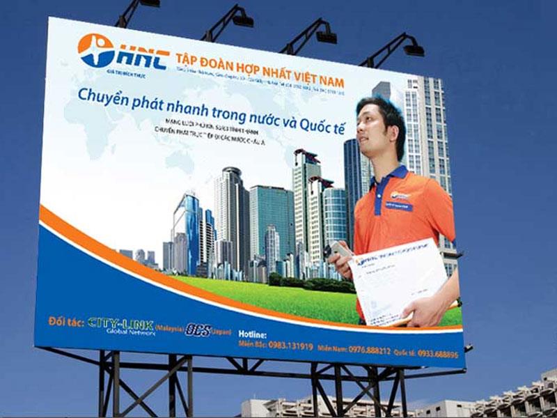 Thi công Pano quảng cáo cho tập đoàn Hợp Nhất