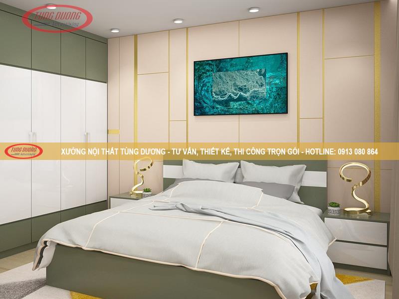 Giường ngủ hiện đại NTTD-01