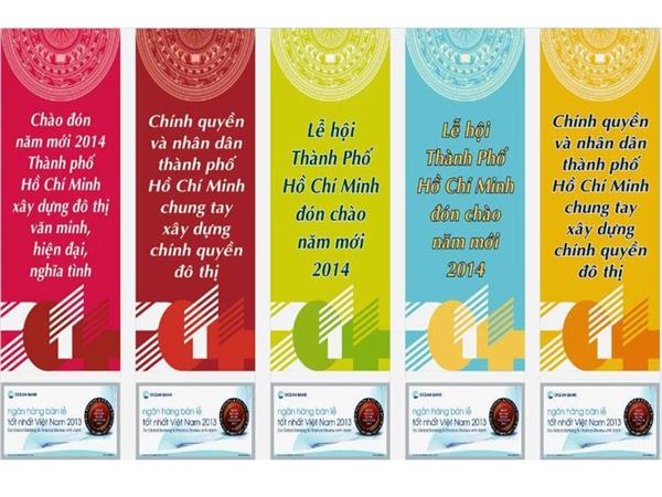 Nhận treo phướn tuyên truyền, treo cờ phướn quảng cáo cho tổ chức nhà nước