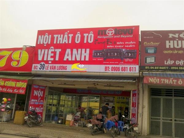 Thi công bảng hiệu Hiflex 