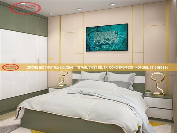 Giường ngủ hiện đại NTTD-01