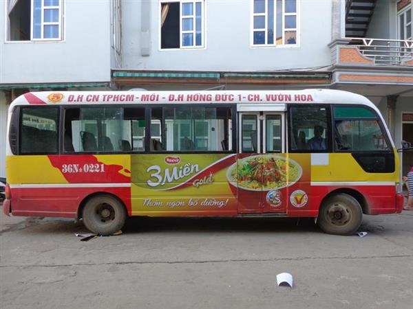 Ưu điểm của chiến dịch quảng cáo trên xe Bus
