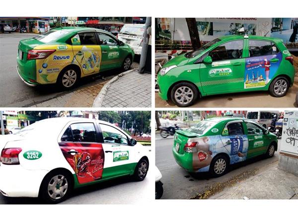 Địa chỉ thiết kế và thi công Decal dán quảng cáo trên xe ô tô ...Uy tín, chất lượng
