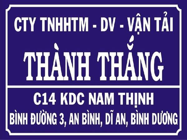 Làm biển tên công ty tại Hà Nội giao hàng toàn quốc.