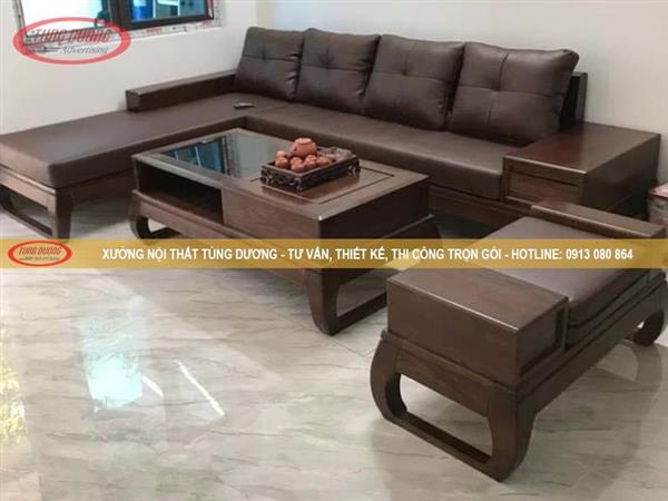 Bàn ghế gỗ Sofa NTTD-030-9