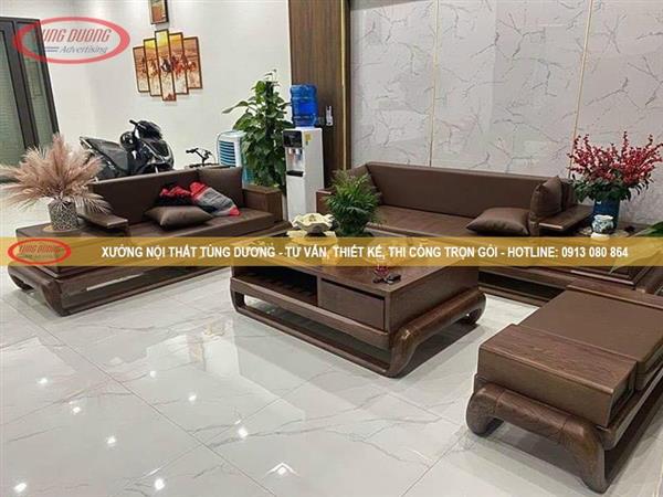 Bàn ghế gỗ Sofa NTTD-030-10