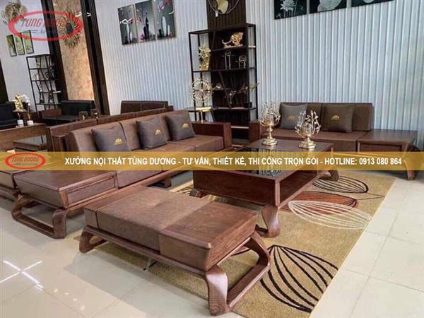 Bàn ghế gỗ Sofa NTTD-030-15