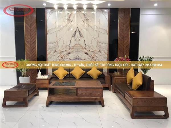 Bàn ghế gỗ Sofa NTTD-030-16