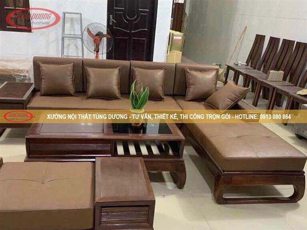 Bàn ghế gỗ Sofa NTTD-030-18