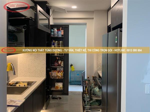Mẫu tủ bếp gỗ công nghiệp NTTD-016-5