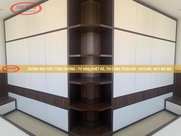 Mẫu tủ quần áo đẹp gỗ công nghiệp NTTD-020-2