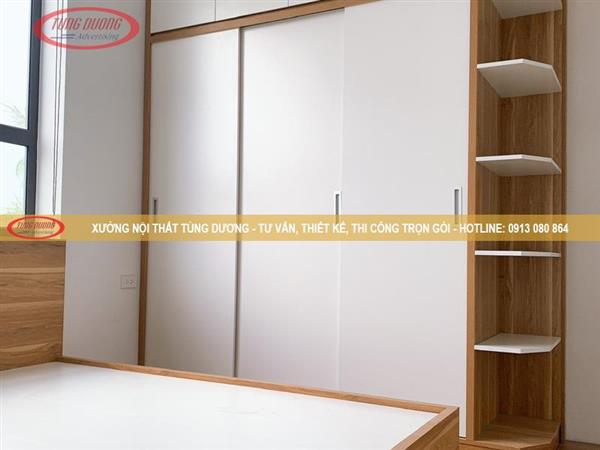 Mẫu tủ quần áo đẹp gỗ công nghiệp NTTD-020-4